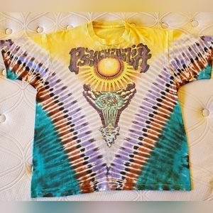 Liquid Blue tie dye shirt